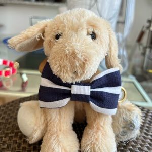 Blue striped adjustable Dog Bow tie Collar